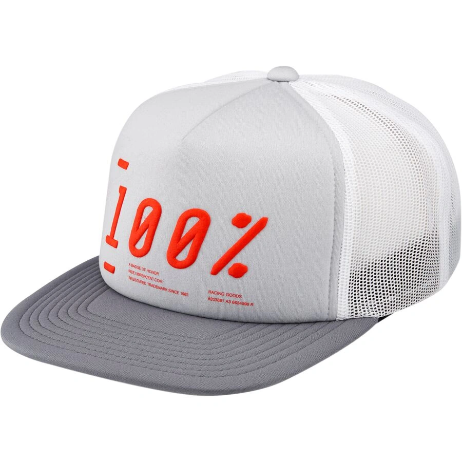 100% transfer trucker hat