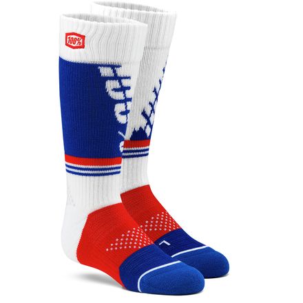 100% youth moto socks - torque