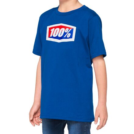100% youth official t-shirt