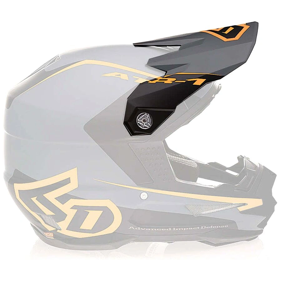 6d helmets atr-1 visor - stealth