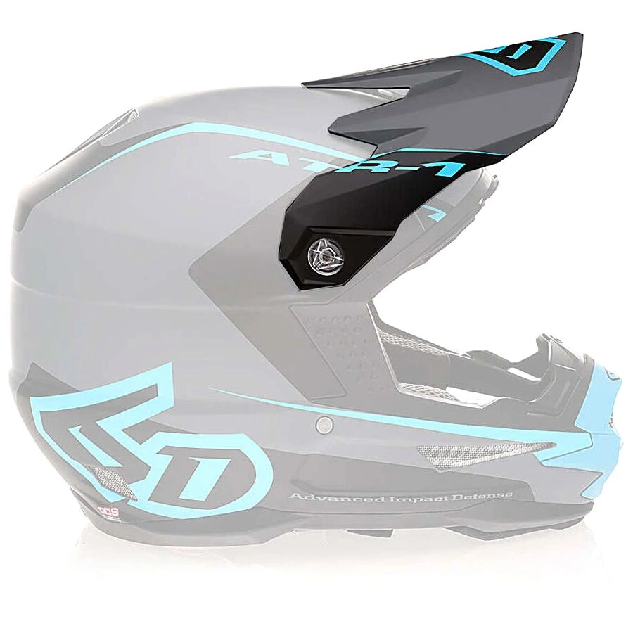 6d helmets atr-1 visor - stealth 3 6d helmets atr-1 visor - stealth