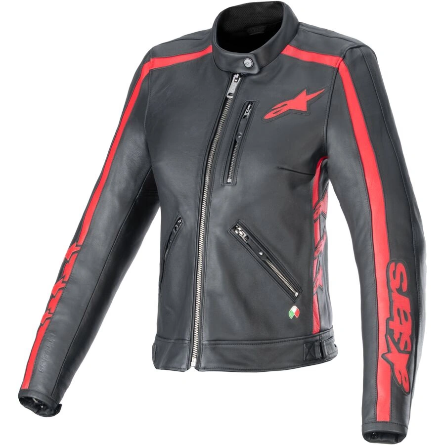 alpinestars women's stella dyno leather jacket