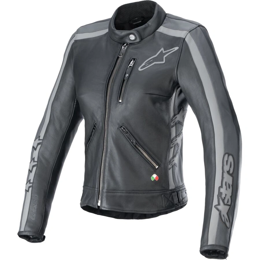 alpinestars women's stella dyno leather jacket