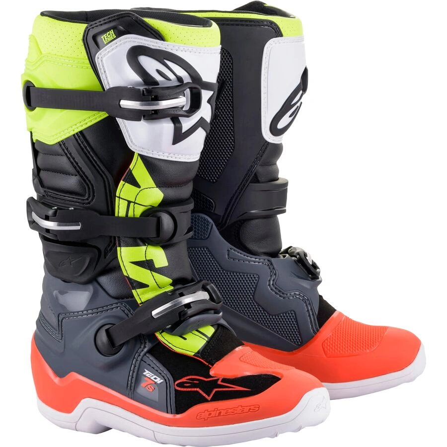 alpinestars youth tech-7s boots 5 alpinestars youth tech-7s boots