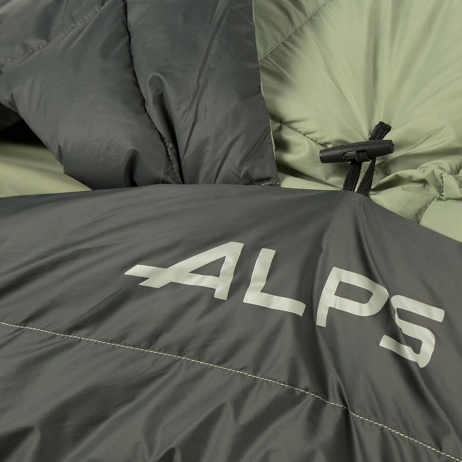 alps mountaineering dogwood + sleeping bag: 40f synthetic 6 alps mountaineering dogwood + sleeping bag: 40f synthetic