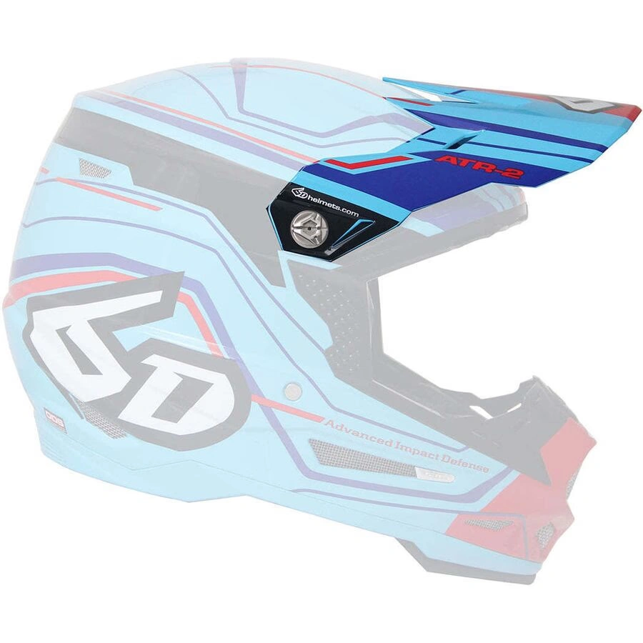 6d helmets atr-2 visor - circuit