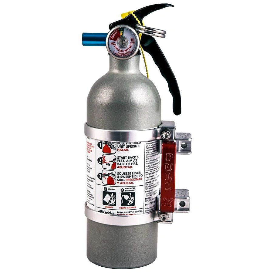 axia alloys quick-release mount with 2lb kidde extinguisher