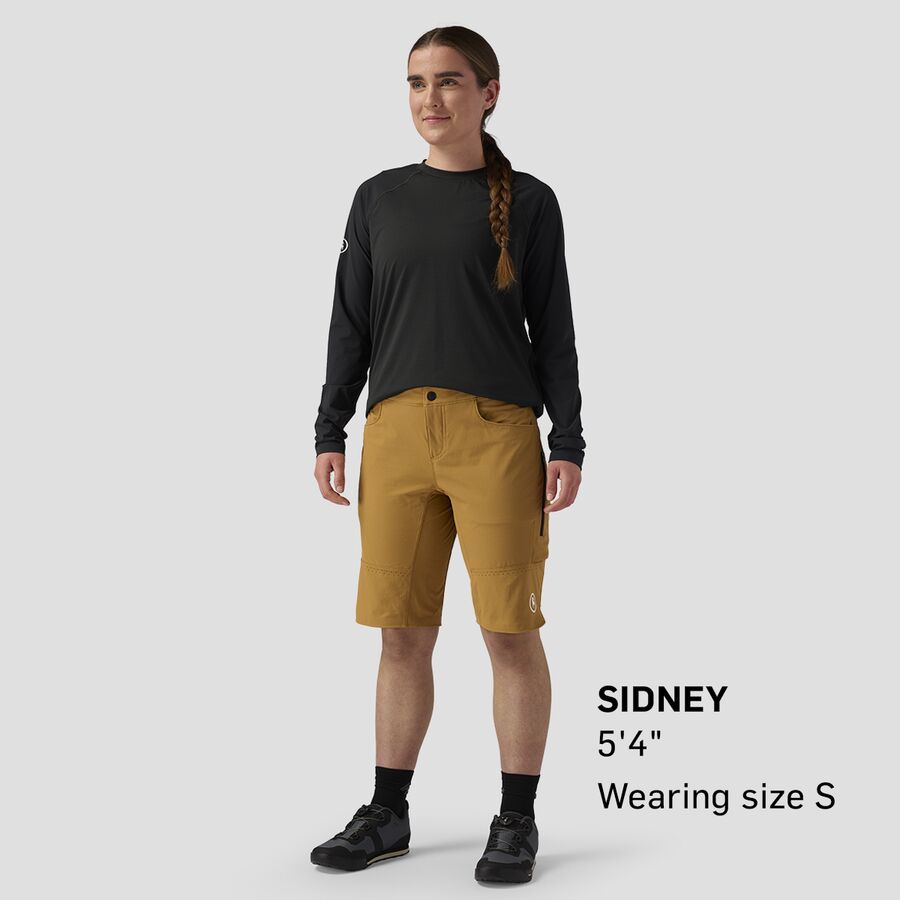 backcountry empire 11.5in bike short - women's 10 backcountry empire 11.5in bike short - women's