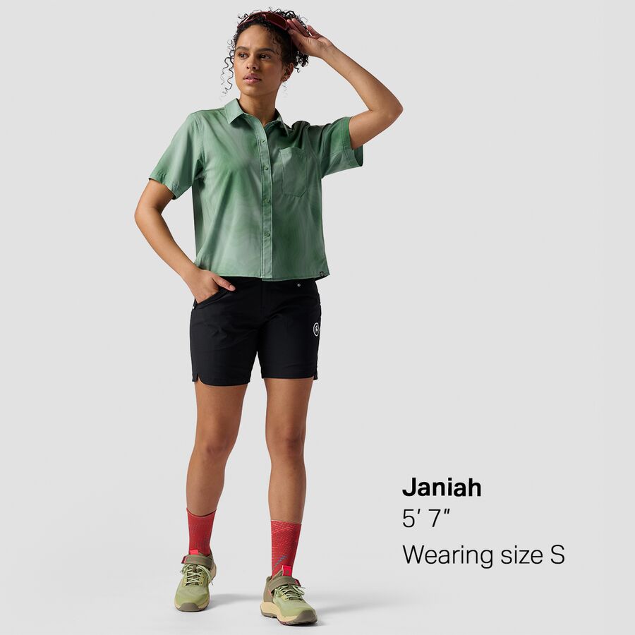 backcountry slickrock 7in bike short - women's 6 backcountry slickrock 7in bike short - women's