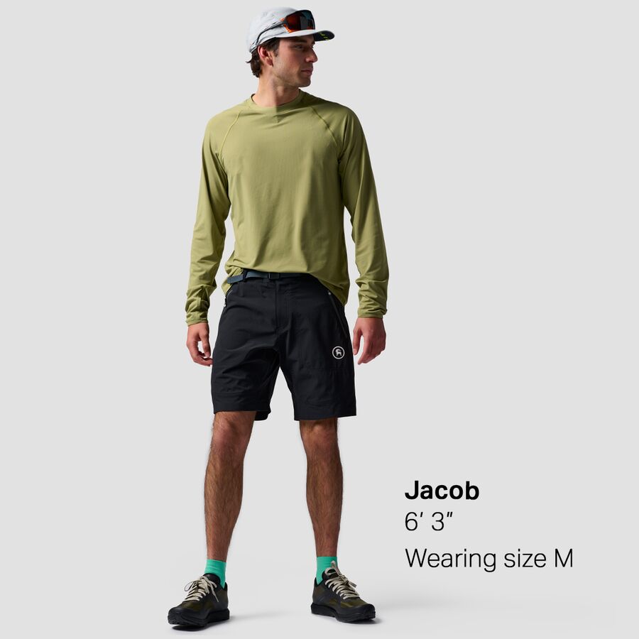 backcountry slickrock 9in bike short - men's 5 backcountry slickrock 9in bike short - men's