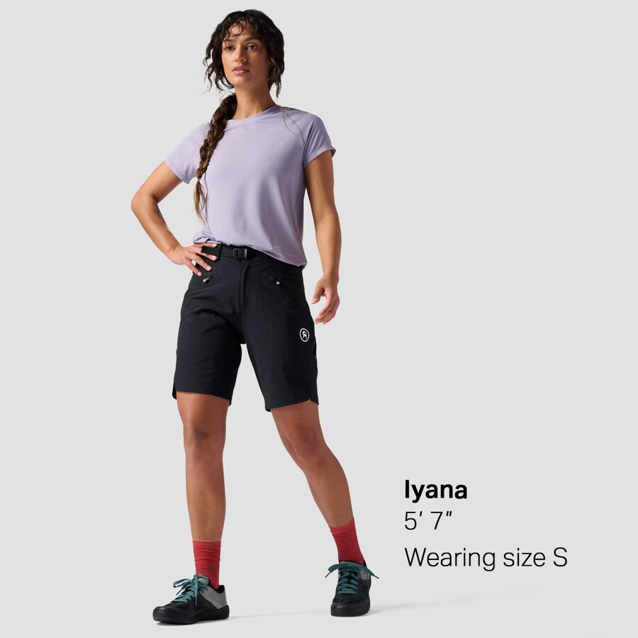 backcountry slickrock 9in bike short - women's 12 backcountry slickrock 9in bike short - women's