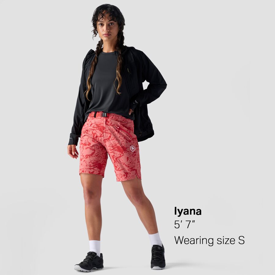 backcountry slickrock 9in bike short - women's 7 backcountry slickrock 9in bike short - women's
