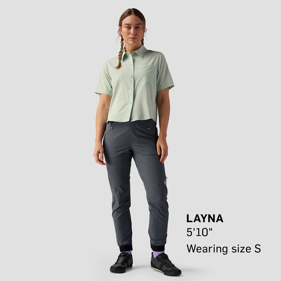 backcountry slickrock short-sleeve button-up jersey - women's 11 backcountry slickrock short-sleeve button-up jersey - women's