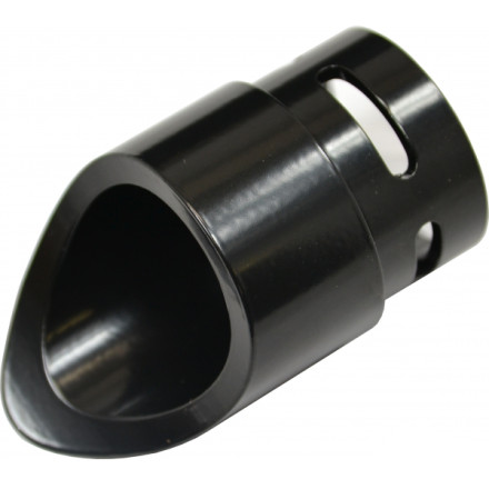 baron custom accessories family jewels mini scalloped exhaust tip