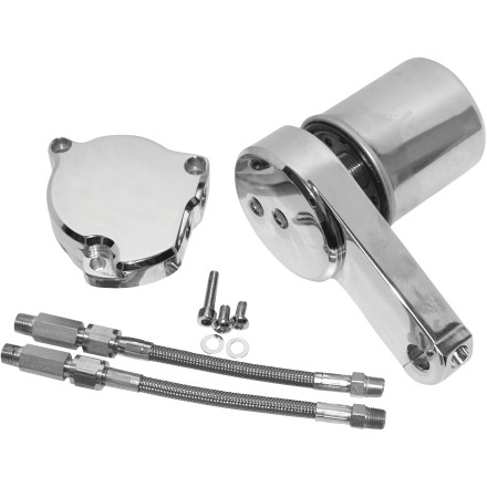baron custom accessories oil filter relocation kit