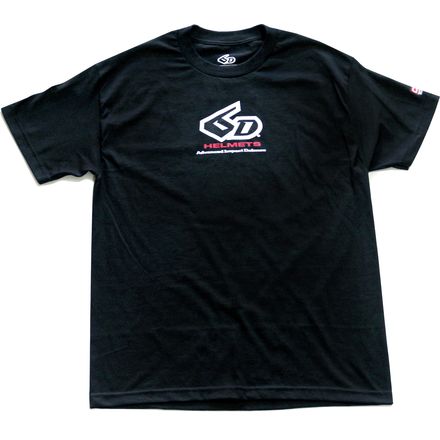 6d helmets classic logo t-shirt