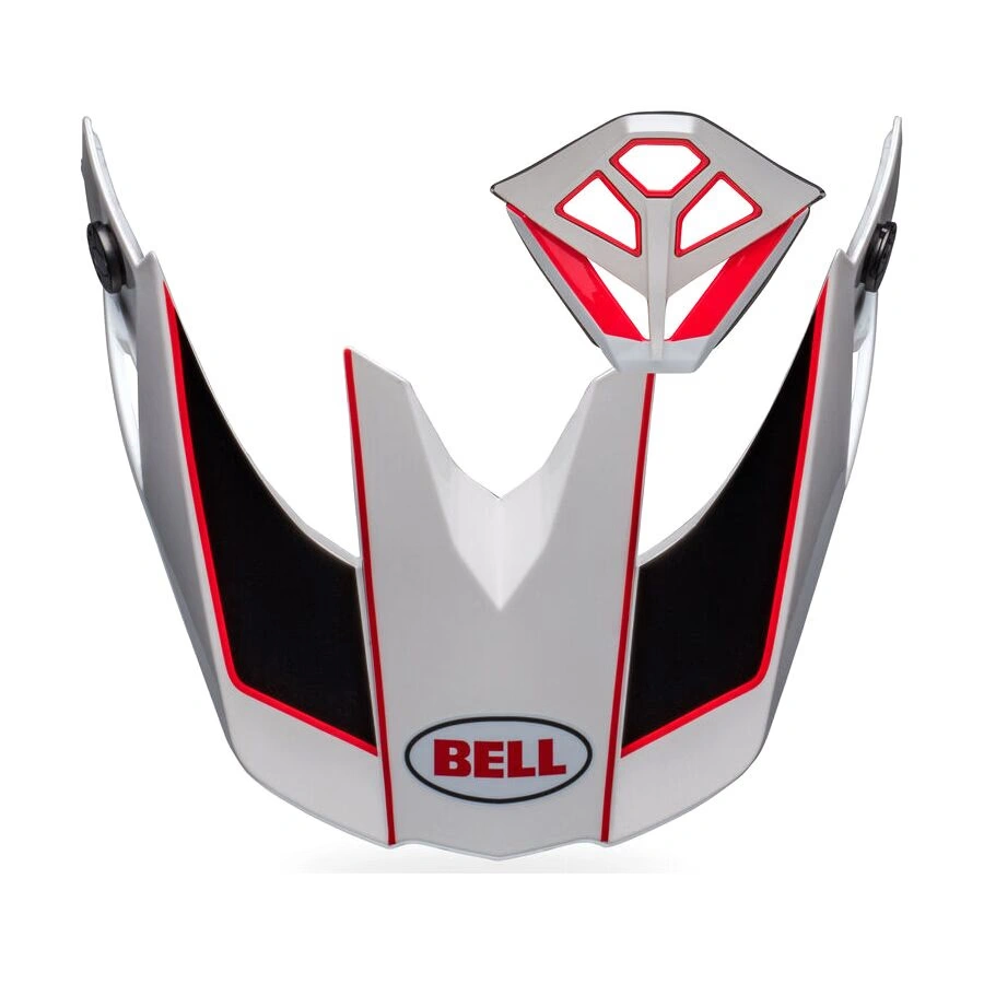 bell moto-10 visor\/mouthpiece kit - rhythm