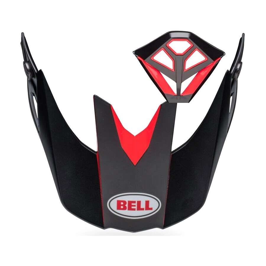 bell moto-10 visor\/mouthpiece kit - rhythm