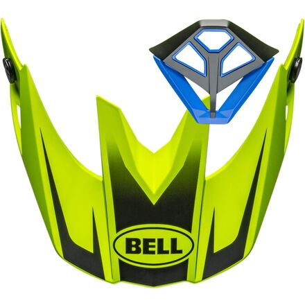 bell moto-10 visor\/mouthpiece kit - sliced