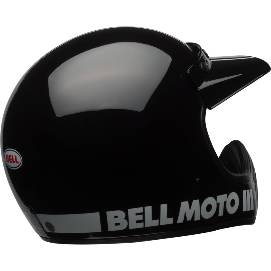 bell moto-3 helmet - classic 10 bell moto-3 helmet - classic