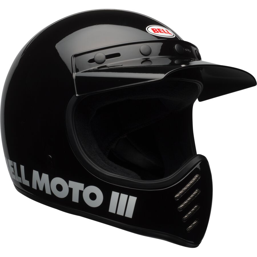 bell moto-3 helmet - classic 12 bell moto-3 helmet - classic