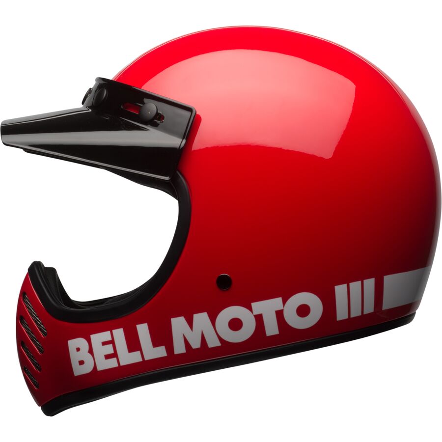bell moto-3 helmet - classic 22 bell moto-3 helmet - classic