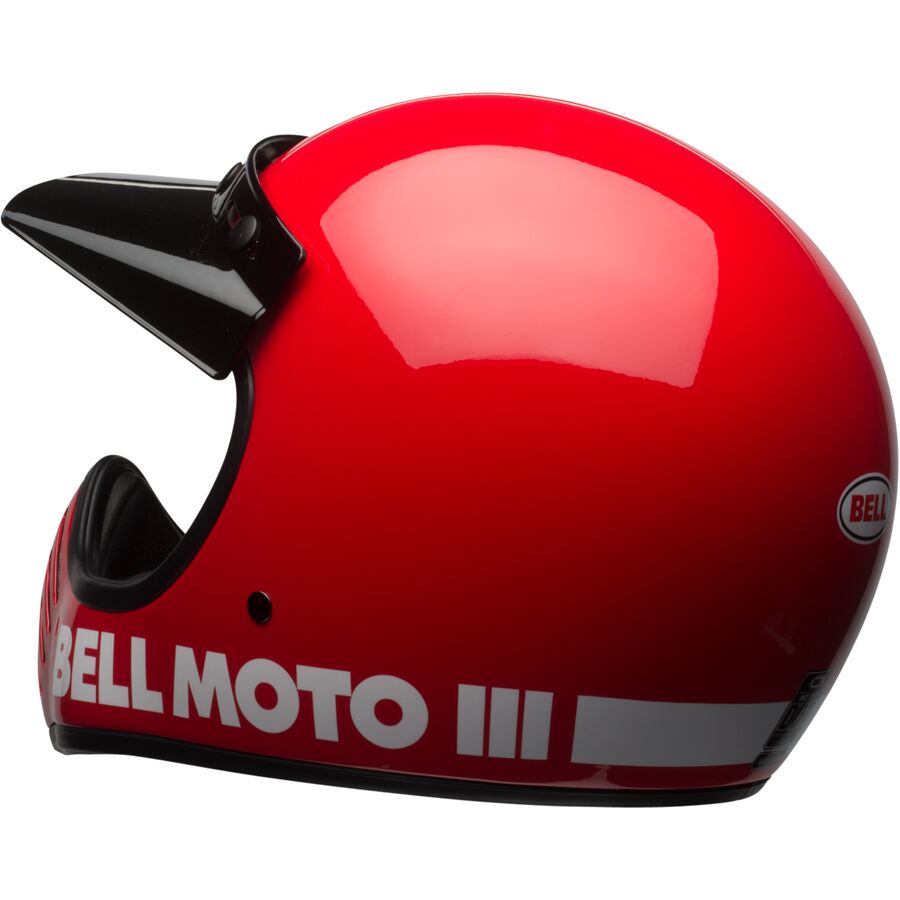 bell moto-3 helmet - classic 23 bell moto-3 helmet - classic