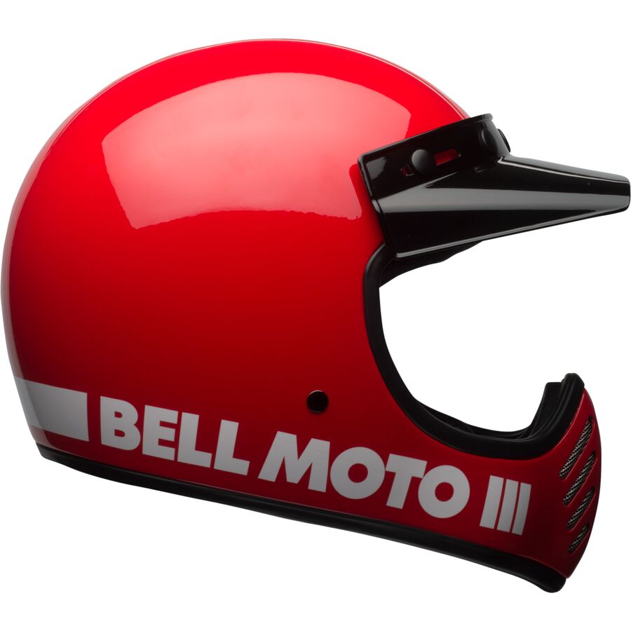 bell moto-3 helmet - classic 26 bell moto-3 helmet - classic