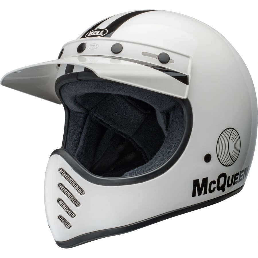 bell moto-3 helmet - steve mcqueen