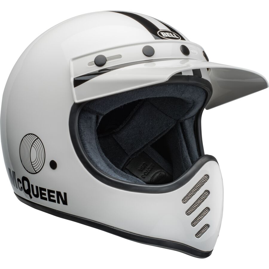bell moto-3 helmet - steve mcqueen 7 bell moto-3 helmet - steve mcqueen