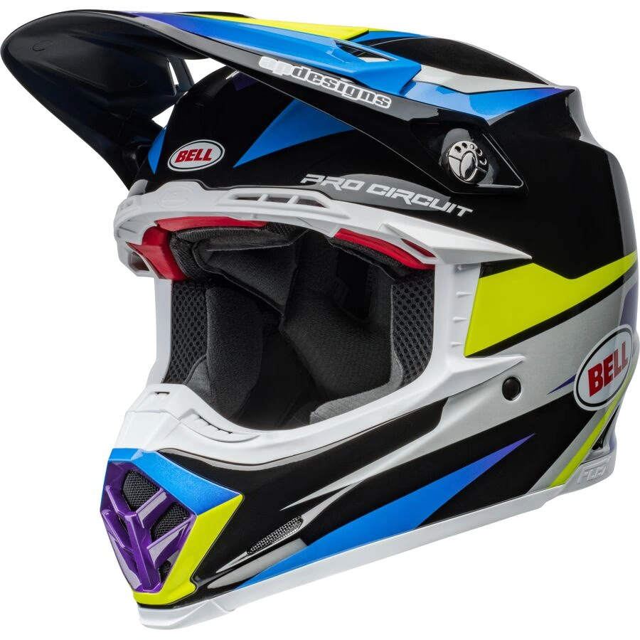 bell moto-9s flex helmet - 2024 pro circuit