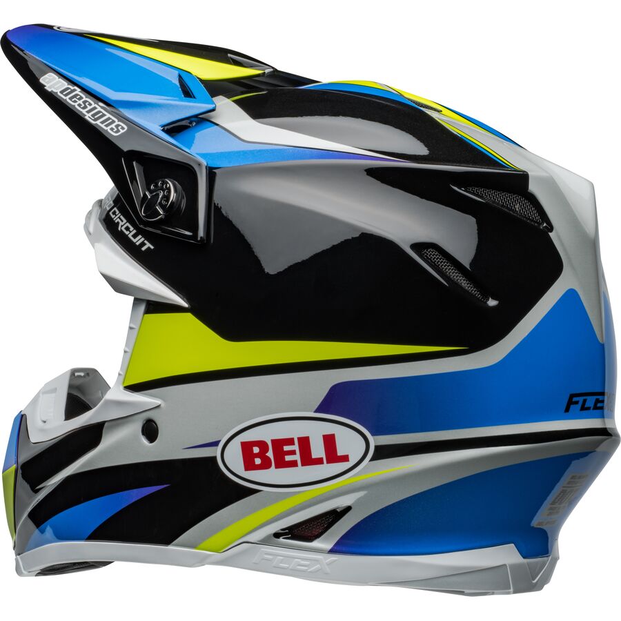bell moto-9s flex helmet - 2024 pro circuit 3 bell moto-9s flex helmet - 2024 pro circuit