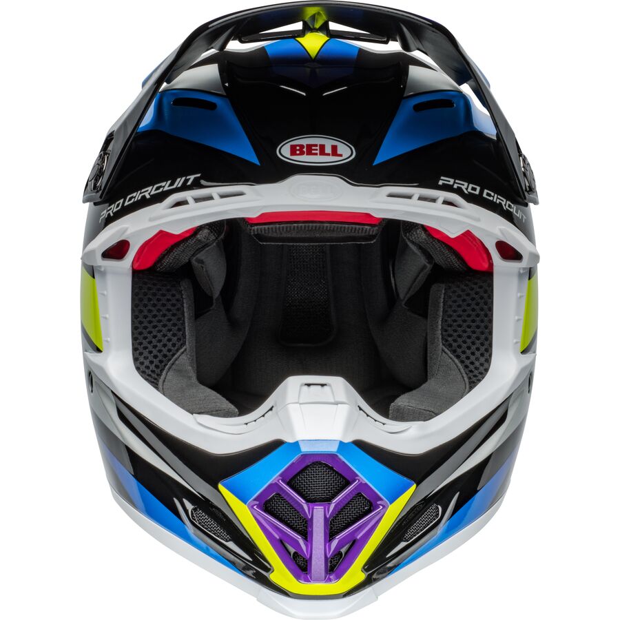 bell moto-9s flex helmet - 2024 pro circuit 8 bell moto-9s flex helmet - 2024 pro circuit