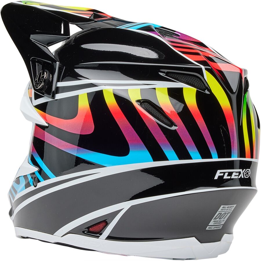 bell moto-9s flex helmet - drift 7 bell moto-9s flex helmet - drift