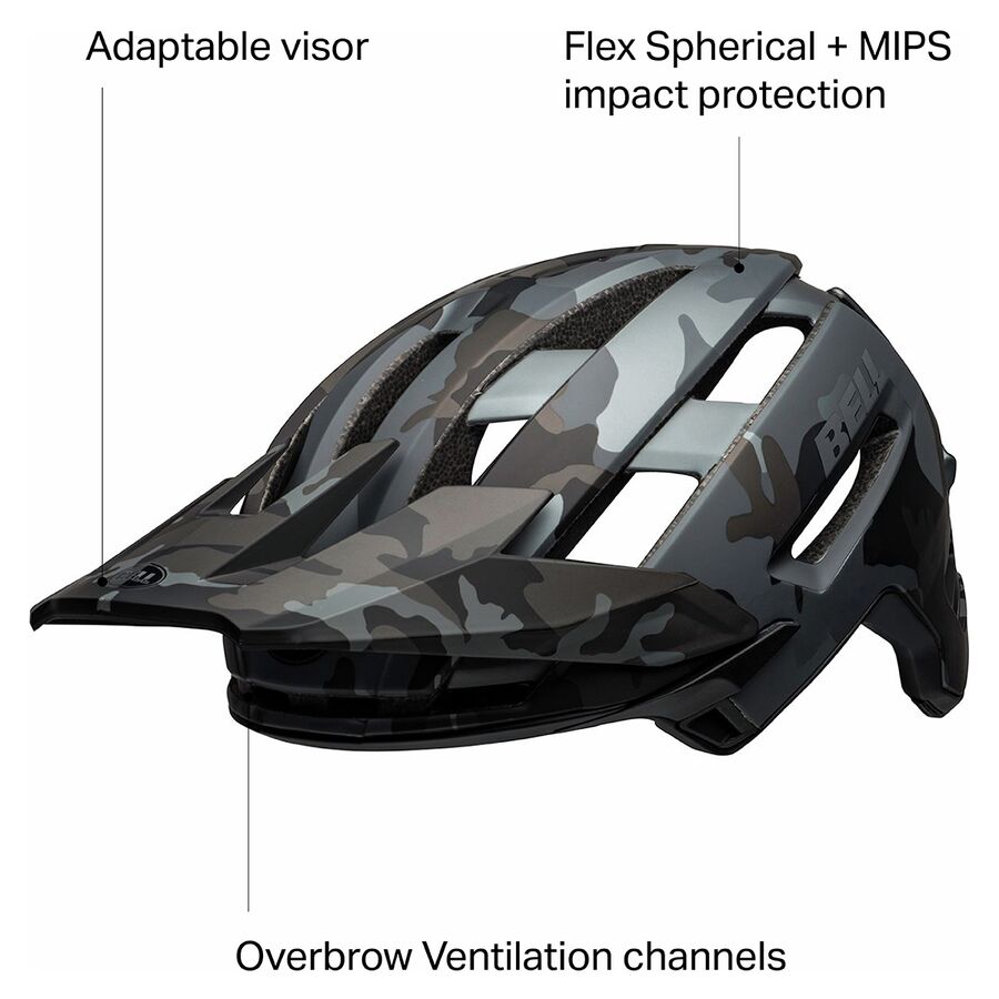 bell super air mips helmet