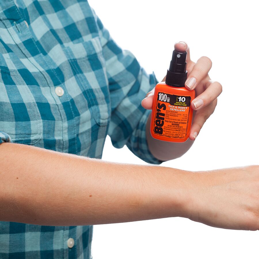 ben's 100 max deet tick & insect repellent 1.25oz pump spray