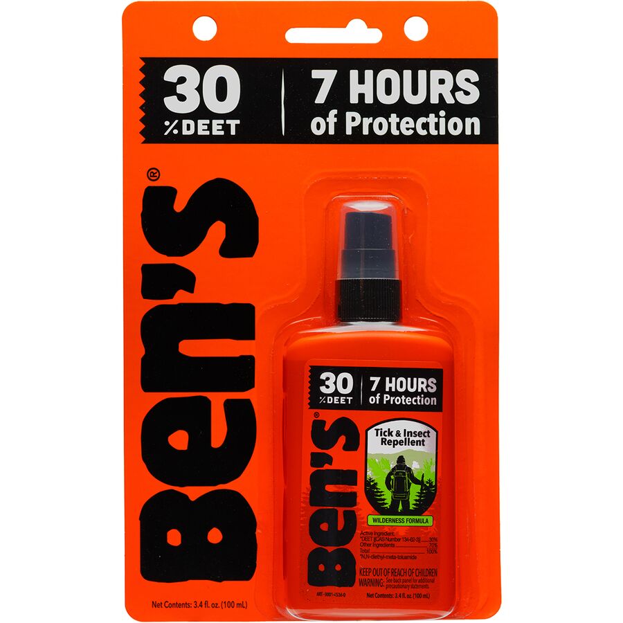ben's 30 tick and insect repellent spray