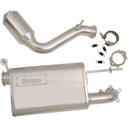 bikeman performance single barrel slip-on exhaust