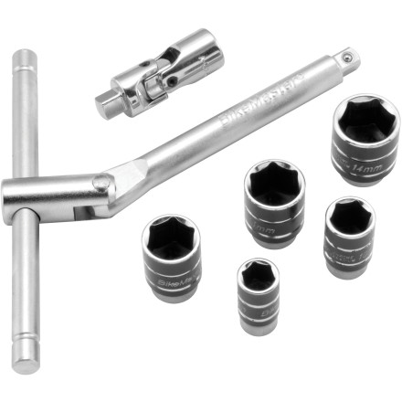 bikemaster 1\/4\" compact sliding and folding t-handle