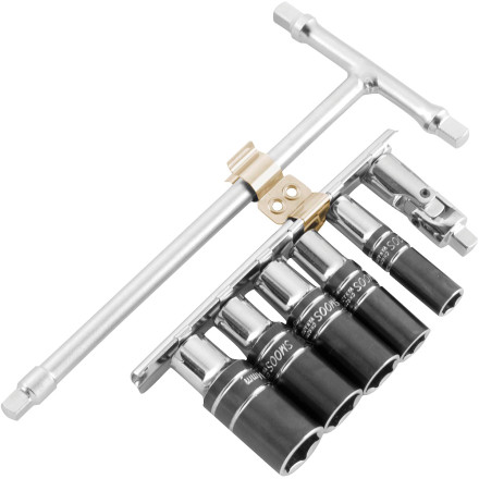 bikemaster 1\/4\" t-handle with sockets and swivel - metric