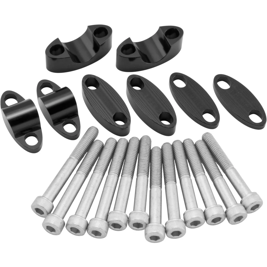 bikemaster aluminum handlebar risers