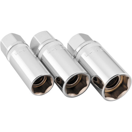 bikemaster magnetic spark plug socket set