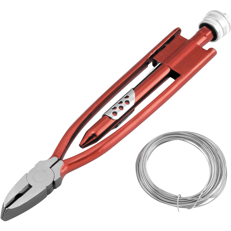 bikemaster safety wire pliers with wire