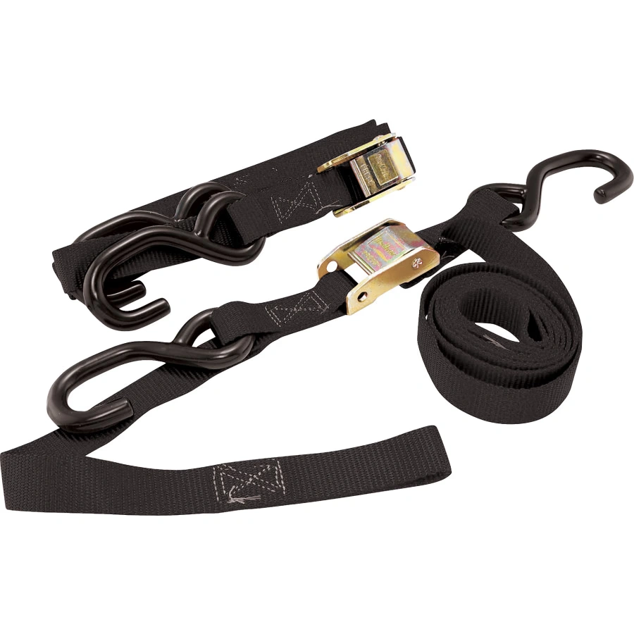 bikemaster tiedowns with integrated soft hooks