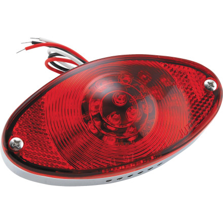 biker's choice cateye led tail light