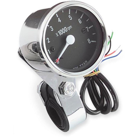 biker's choice electronic custom mini tachometer