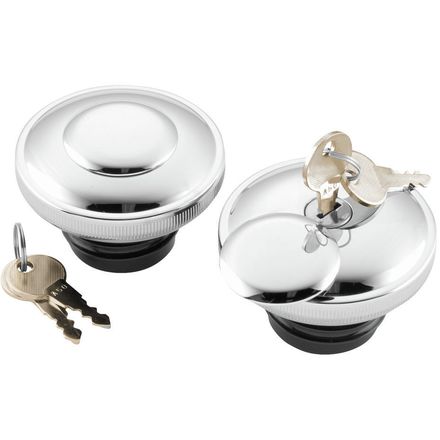 biker's choice lockable gas cap with cover
