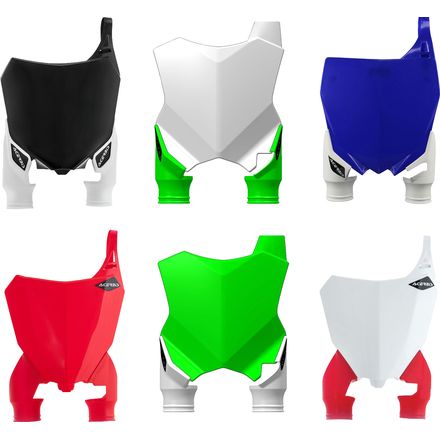 acerbis raptor front number plate