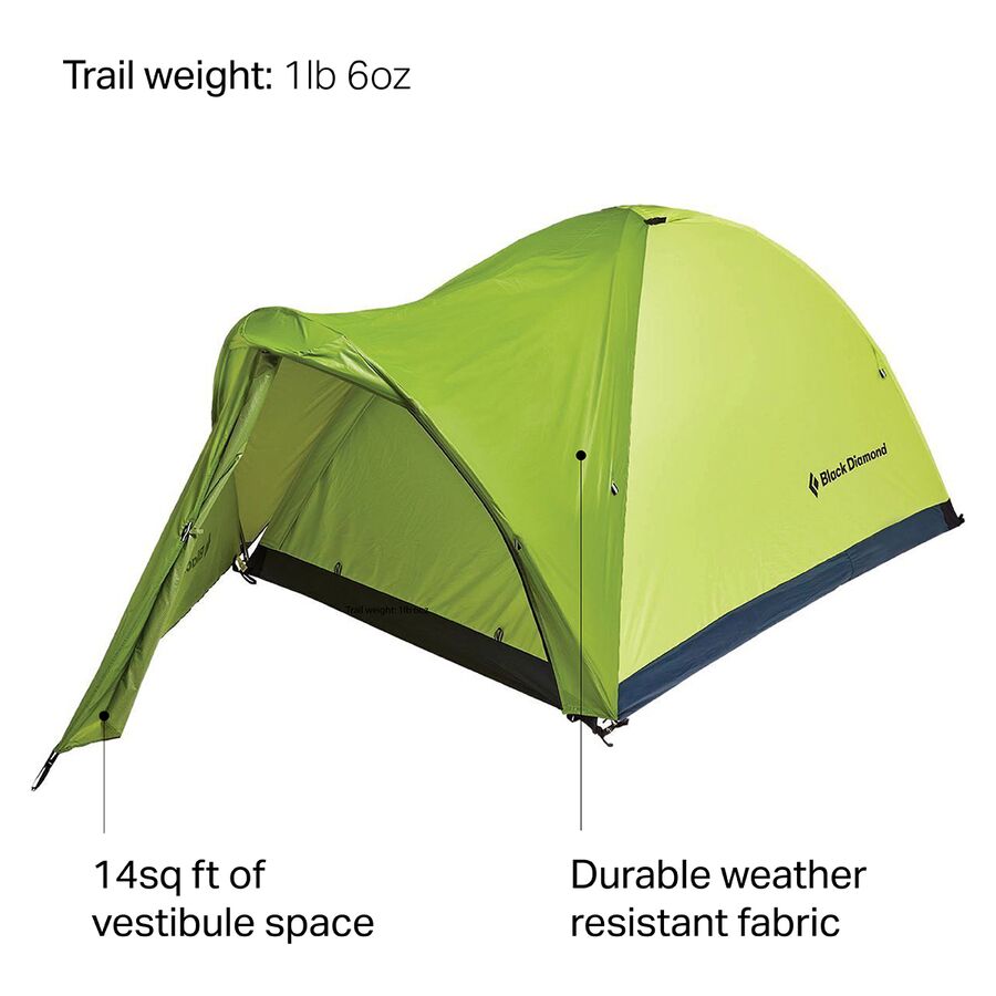 black diamond firstlight tent vestibule: 3-person