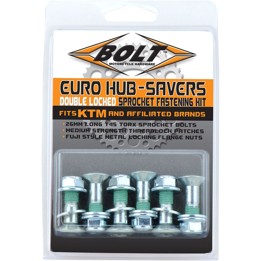 bolt hub-savers sprocket fasteners